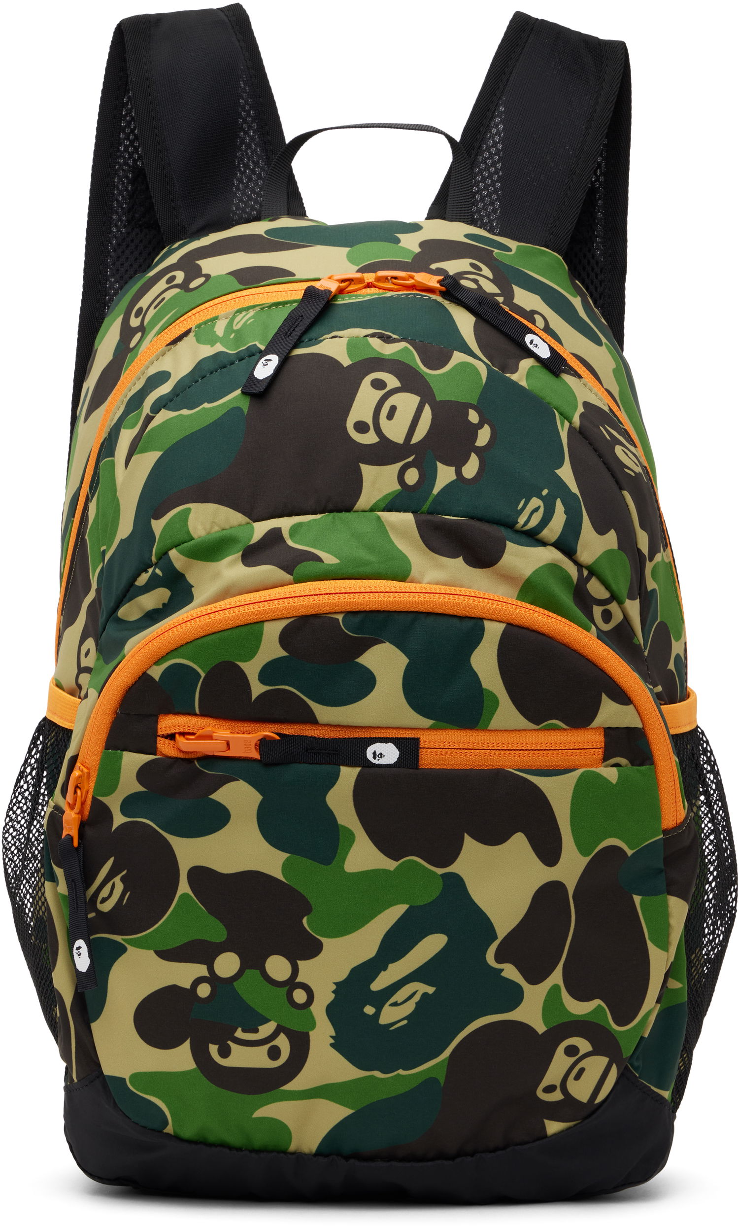 Раница BAPE A Bathing Ape ABC Camo Milo Backpack Зелено | 002BAK803001K, 0