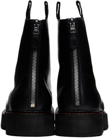 Облекло R13 R13 Single Stack Boots Черно | R13MS025-S001A, 1
