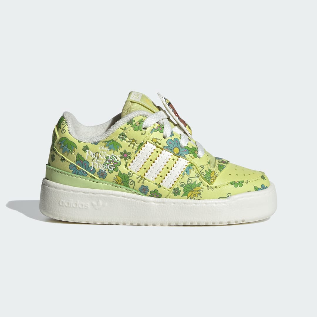Кецове и обувки adidas Originals Disney Princesses Forum Low Kids Жълто | IF7202, 0