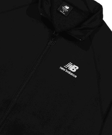 Яке New Balance Uni-ssentials Track Jacket Черно | UJ23500_BK, 2