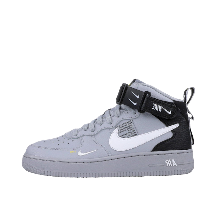 Кецове и обувки Nike Air Force 1 Mid LV8 Overbrand Сиво | AV3803-001