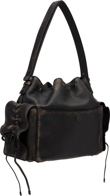 Дамска чанта Acne Studios Acne Studios Multipocket Bucket Bag Черно | A10454-, 2