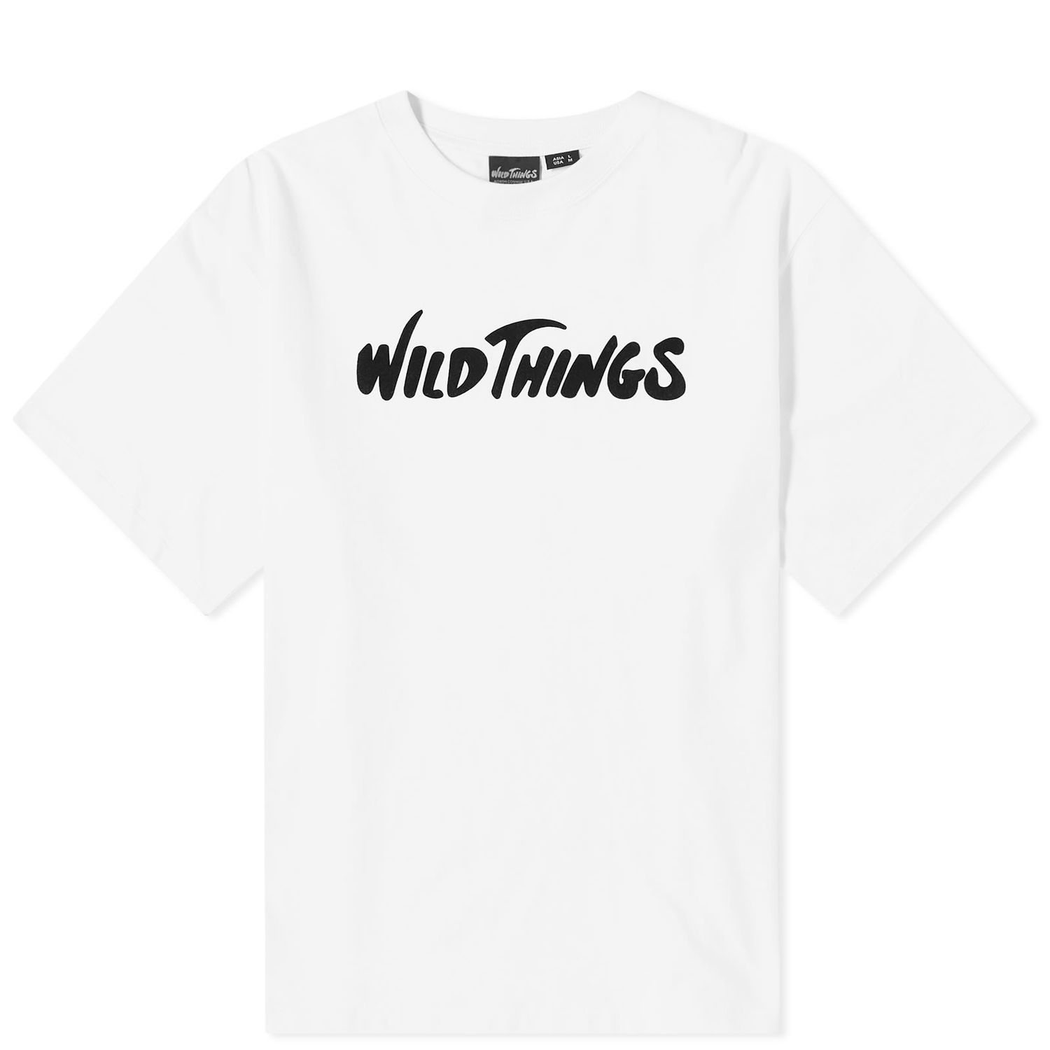 Тениска Wild things Logo T-Shirt Бяло | WT241-22-WHT, 0