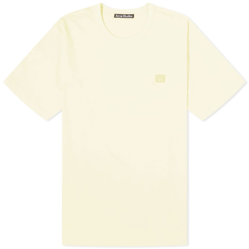 Тениска Acne Studios Nash X Face T-Shirt Бежово | CL0205-AN9