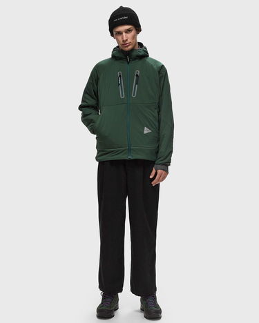Суитчър and wander Alpha AIR Hoodie Зелено | 5744231112-140, 1