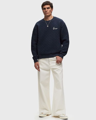 Суитчър KENZO WEAVE CLASSIC SWEATSHIRT Тъмно синьо | FE65SW2154MU.79, 1