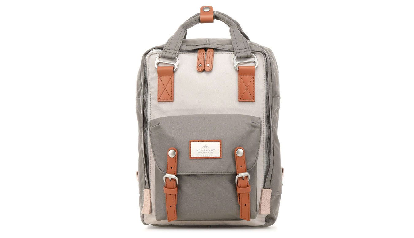 Раница Doughnut Macaroon Ivory X Backpack Сиво | D010-0907-F, 0
