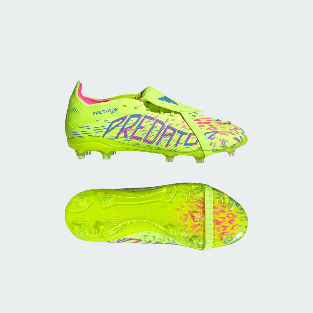 Кецове и обувки adidas Performance Predator Elite Fold-Over Tongue Firm Ground Жълто | IH5078, 0