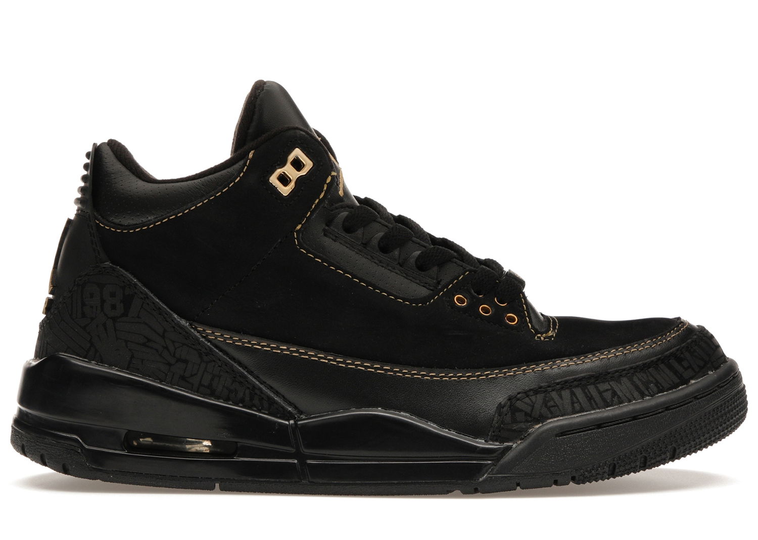 Кецове и обувки Jordan Jordan 3 Retro "Black History Month" Черно | 455657-001, 0