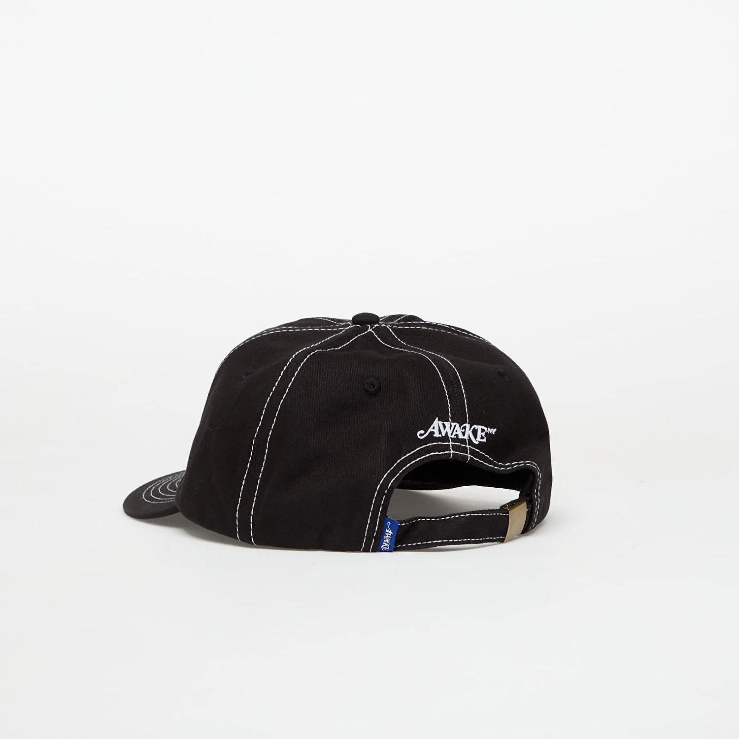 Шапка с козирка Awake NY Awake NY Contrast Stitch 6 Panel Hat Черно | AWK-FW25-HT005-BLK, 1