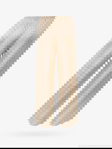 Панталони TOTEME Geometric-Print Silk Wide-Leg Trousers by Toteme Бежово | 213255707926, 5