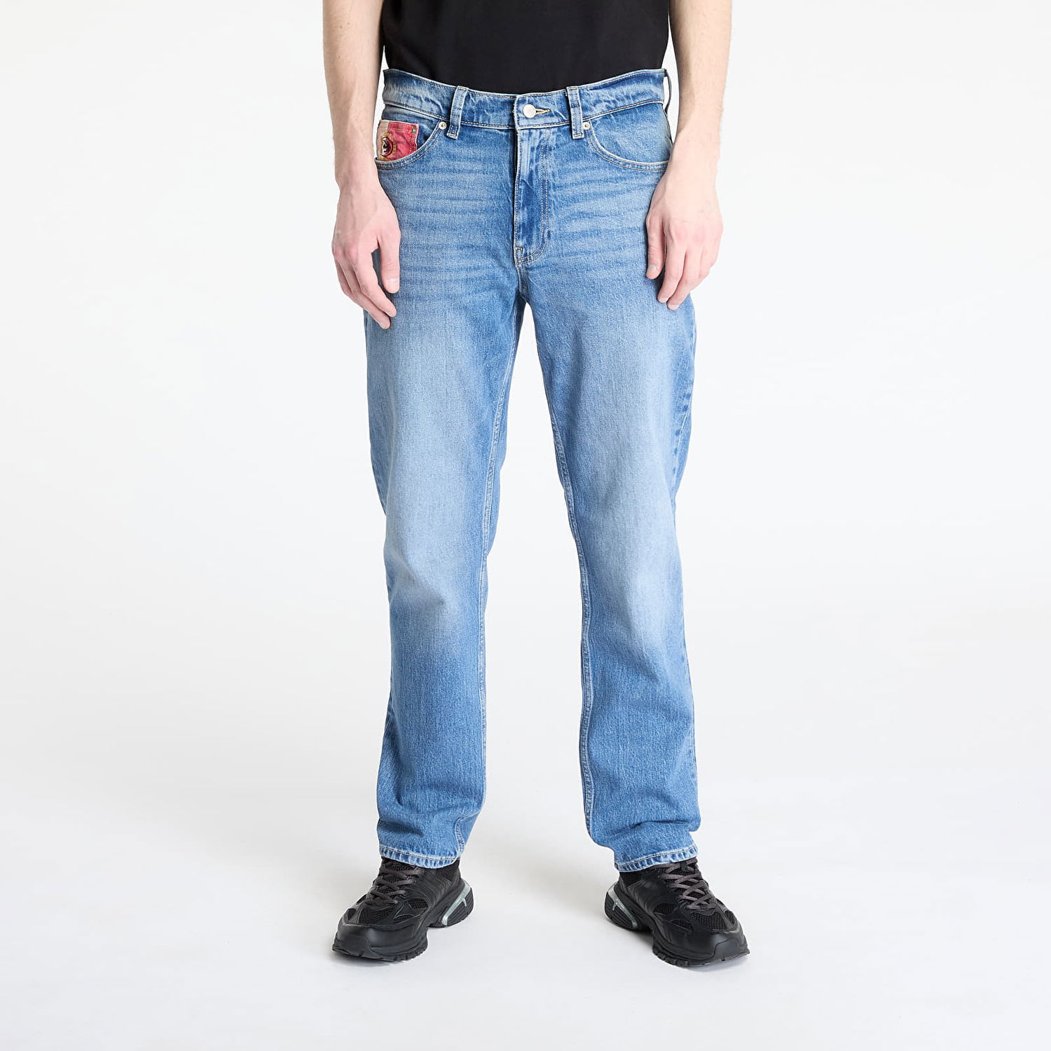 Дънки Tommy Hilfiger Tommy Jeans Ryan Slim Straight Jeans W32/L34 Синьо | DM0DM21858 1A5, 0