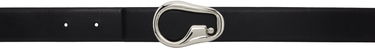 Колани WOOYOUNGMI WOOYOUNGMI Ear Buckle Leather Belt Черно | W243BE01, 0