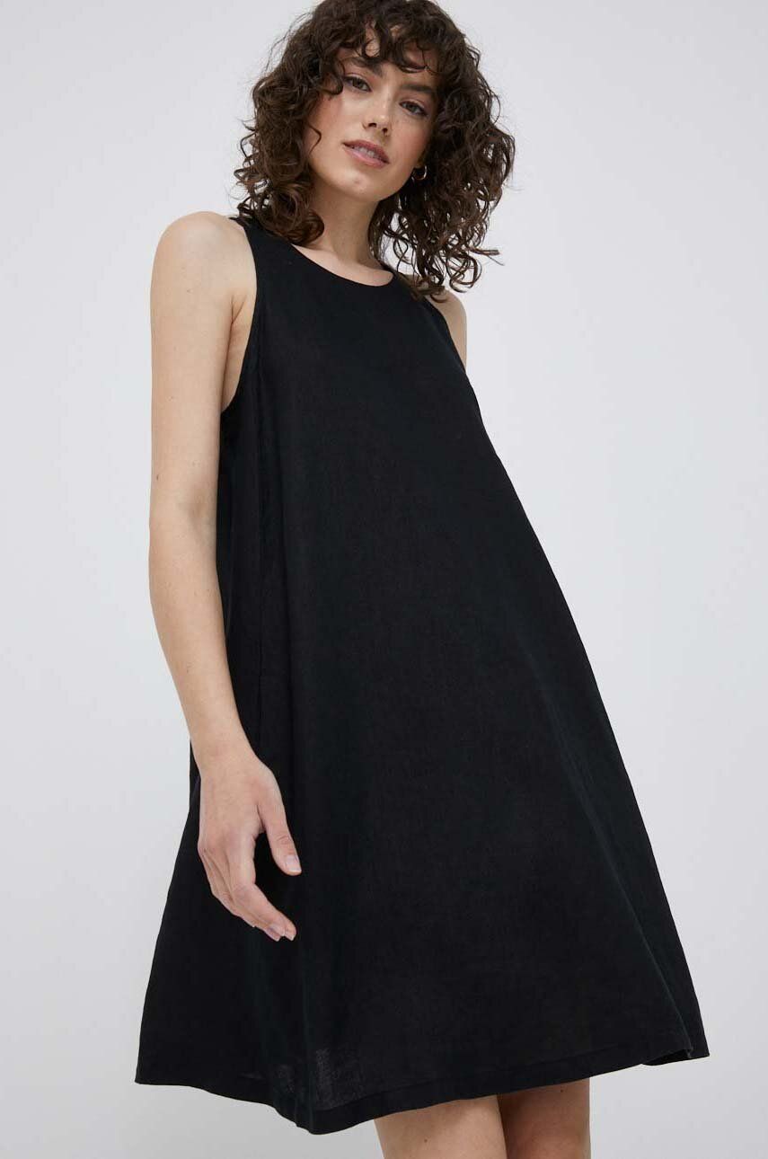 Pокля United Colors of Benetton Dress Черно | 4AGHDV02U.100, 0