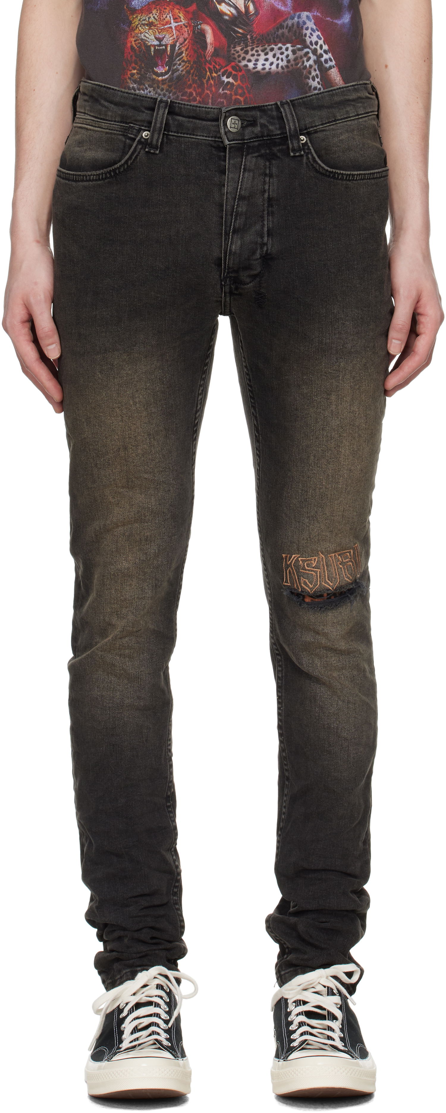 Дънки Ksubi Ksubi Van Winkle Jeans Черно | MSP25DJ032, 0