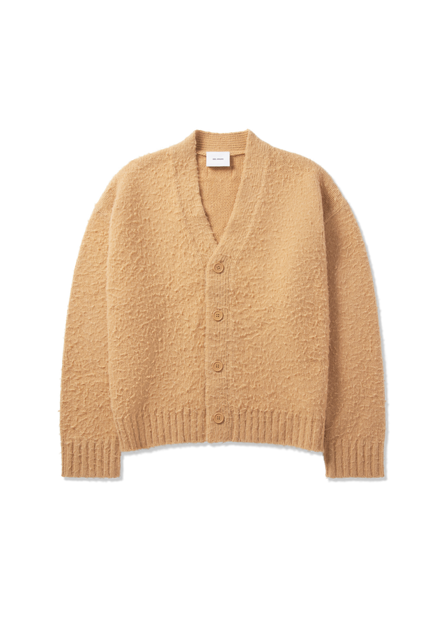 Studio Fuzzy Knit V-Neck Cardigan