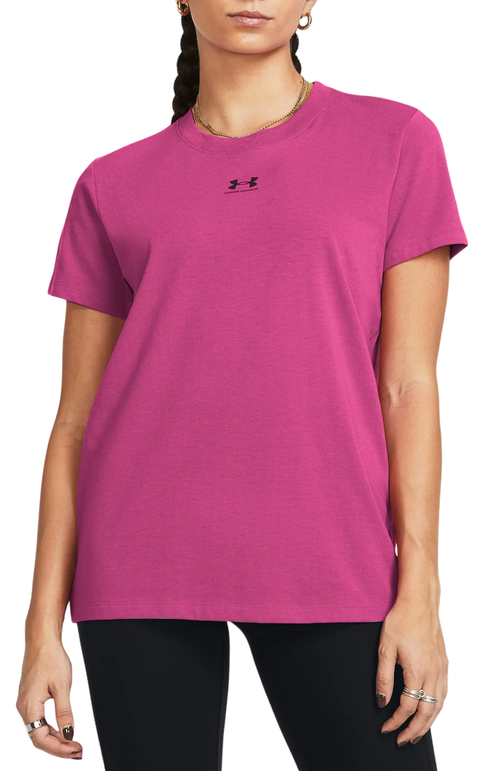 Тениска Under Armour T-Shirt Campus Core Розово | 1383648-686, 0