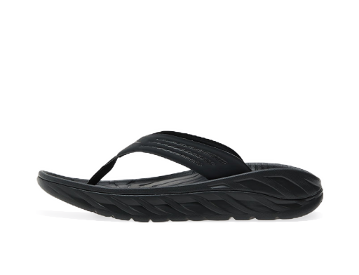 Кецове и обувки Hoka One One Ora Recovery Flip Черно | 1099675-BDGGR