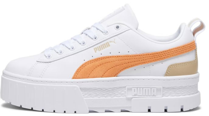 Кецове и обувки Puma Mayze Leather Бяло | 381983-37, 0