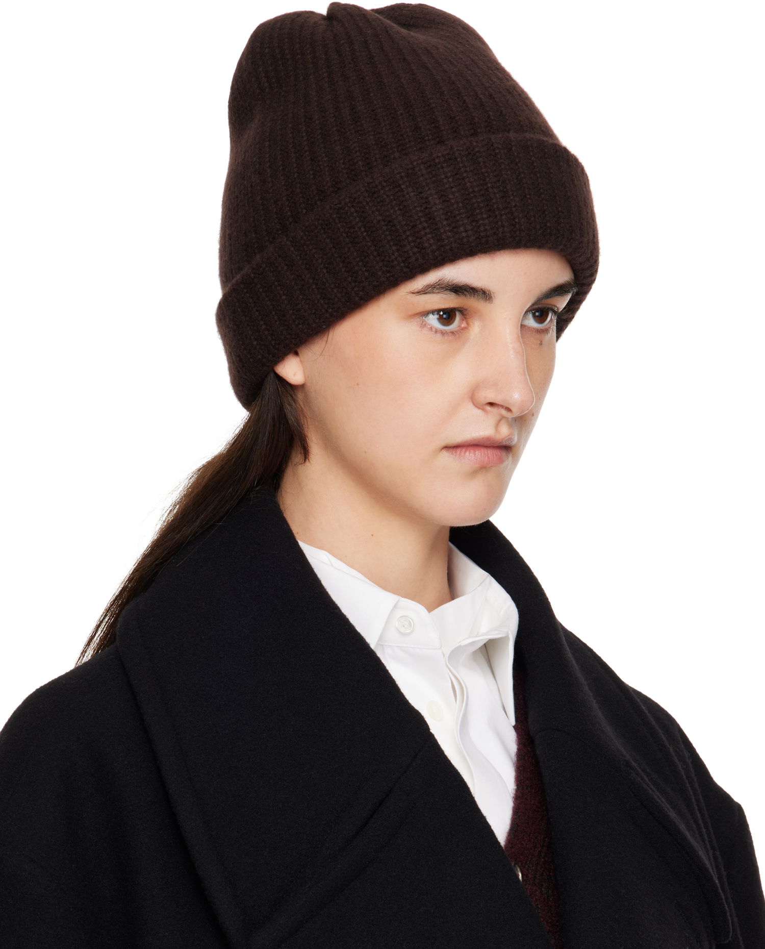 Шапка Maison Margiela Maison Margiela Cashmere Beanie Кафяво | S50TB0014 M13145, 1