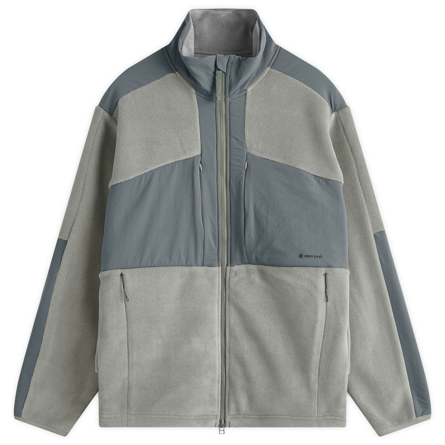 Суитчър Snow Peak Double Face Fleece Jacket Сиво | SW-24AU007-GRY, 0