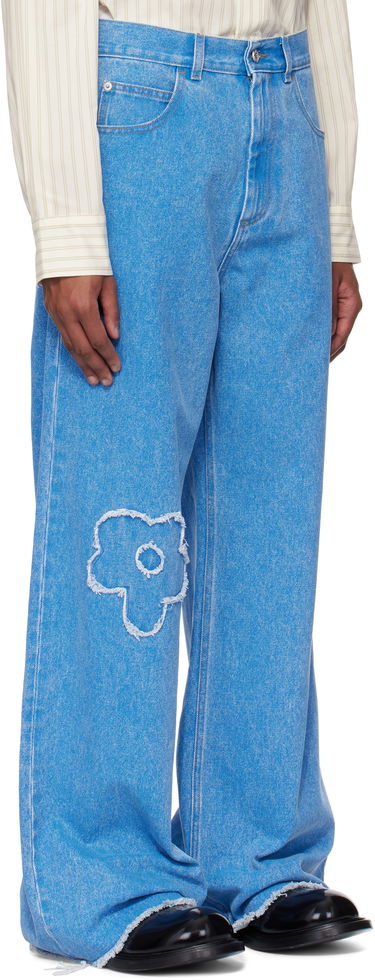 Дънки Marni Marni Patch Mid Rise Jeans Синьо | PUJU0019Q2 USCX34, 1