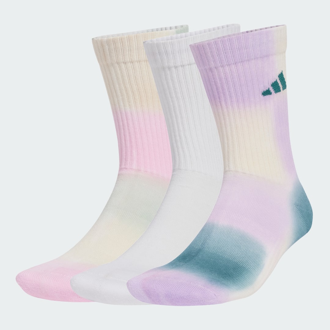 Чорапи adidas Performance Tie-Dye Crew Socks - 3 Pairs Многоцветен | JV8487, 0