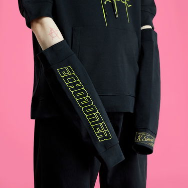 Суитчър RAF SIMONS Hoodie With Seperate Sleeves Echodomer Черно | 221-M171-19003-0099, 4
