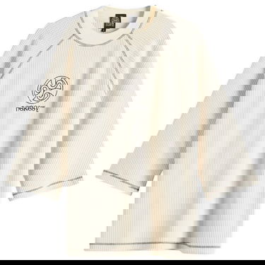 Пуловер Heresy Heresy Tri-Spiral Waffle T-Shirt Бежово | HSS25-T04-ECR, 1