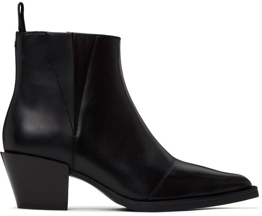 Облекло rag & bone rag & bone Dart Leather Ankle Boots Черно | WFF24FF024LE24, 0