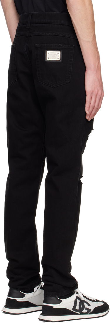 Дънки Dolce & Gabbana Regular Fit Jeans Черно | GYJCCDG8LL3, 2