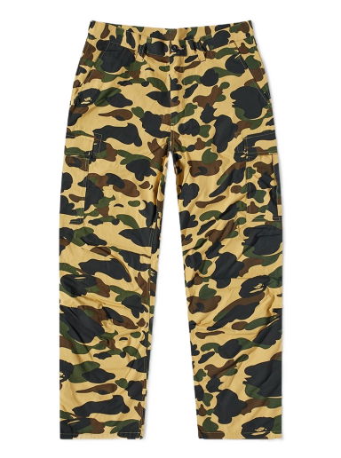 Карго панталони BAPE st Camo Cargo Pant Жълто | 001PTI301019M-YEL