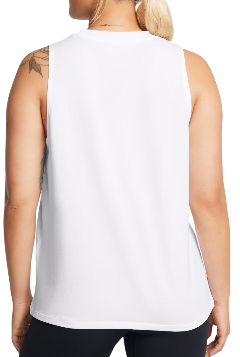 Потник Under Armour Rival Muscle Tank Бяло | 1383659-100, 1