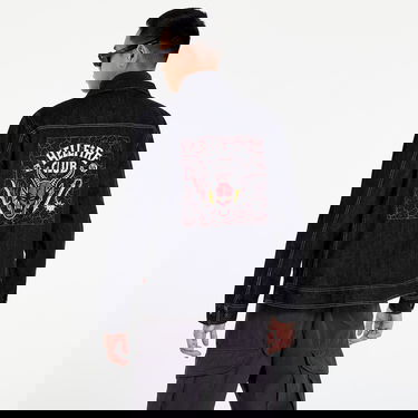 Яке Vans Stranger Things x Hellfire Club Jean Jacket Черно | VN0007RVBLK1, 3