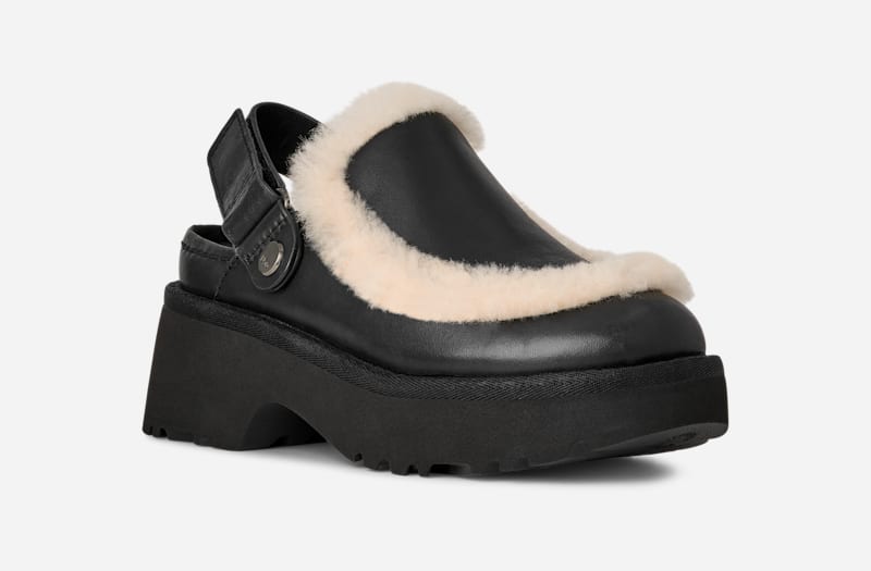 Кецове и обувки UGG Esmee Platform Clogs Черно | 1171507-BLK, 1