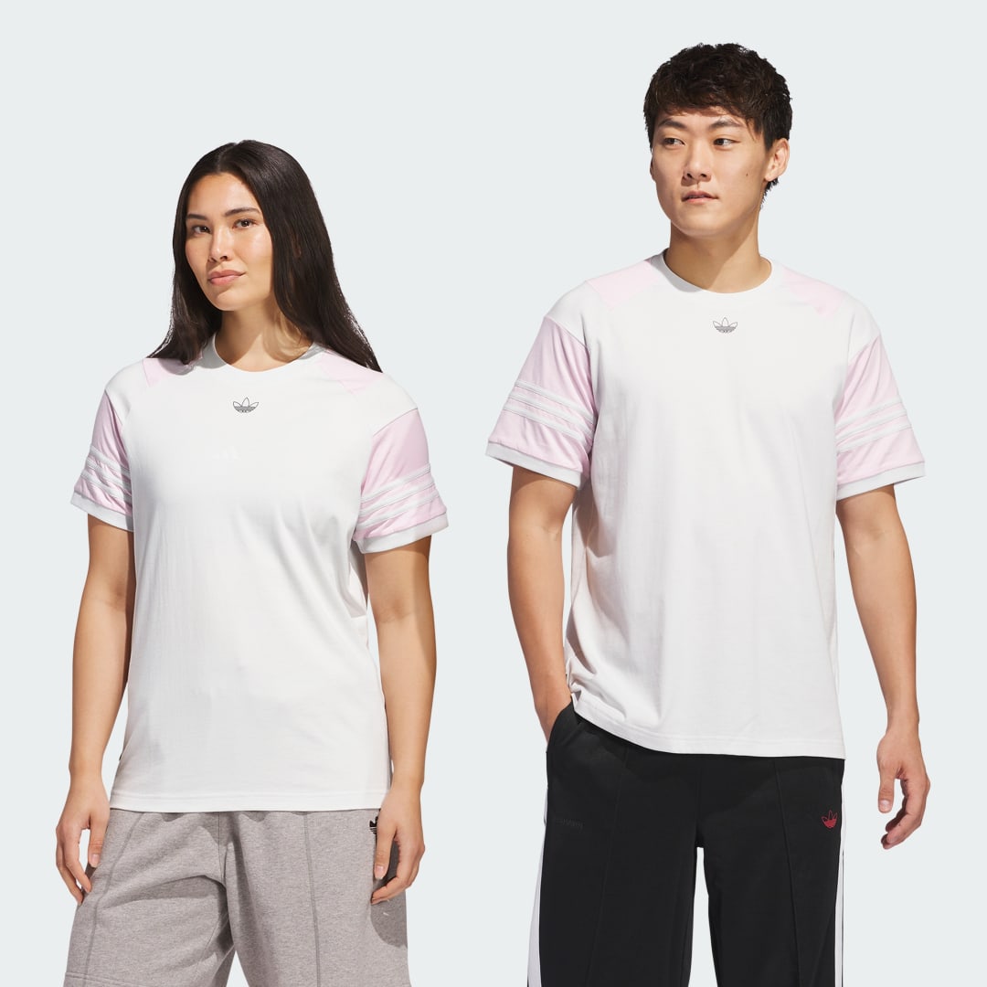 Тениска adidas Performance Tyshawn Relaxed Fit T-Shirt Бяло | JP1159, 0