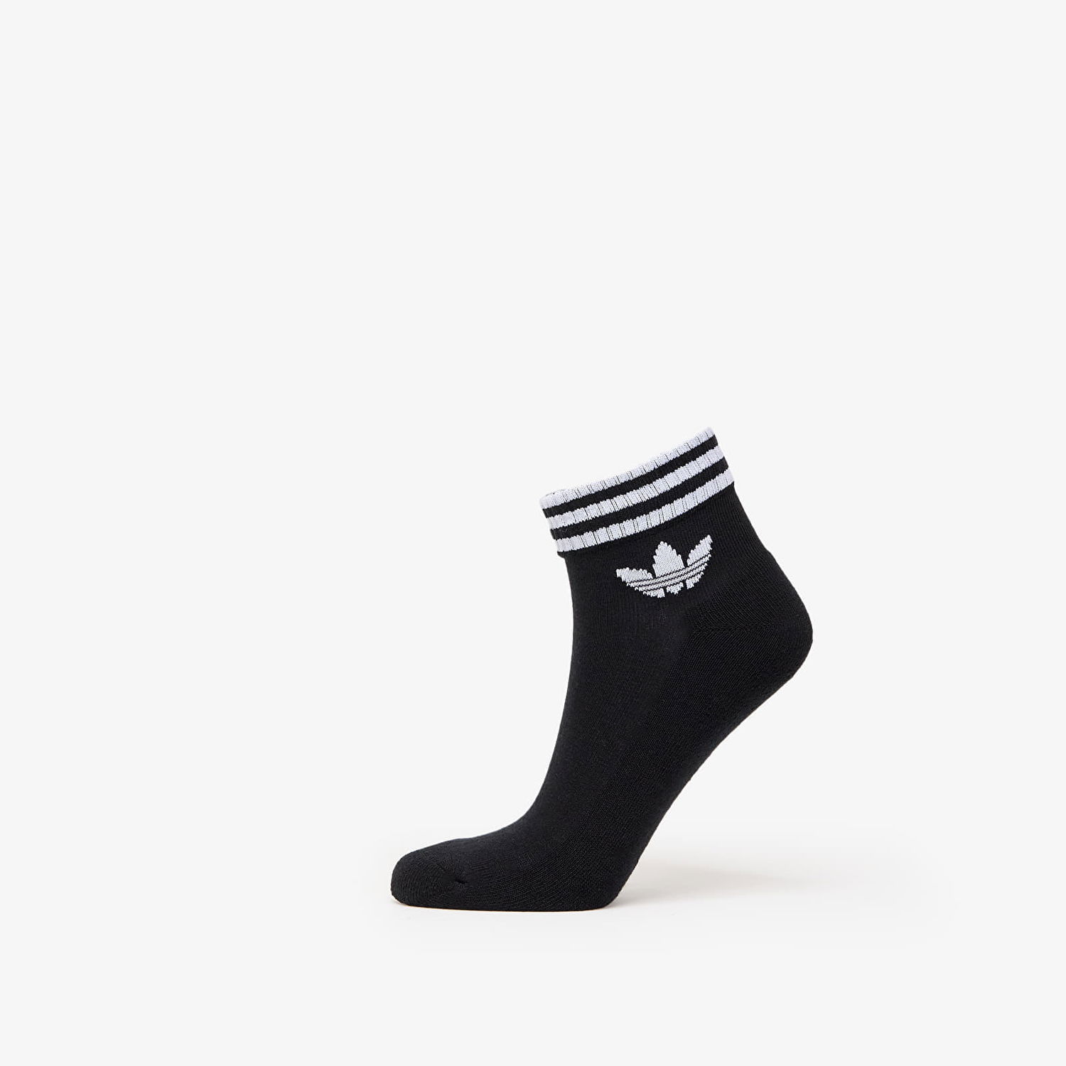 Чорапи adidas Performance 3-Stripes Ankle Socks - 3 Pairs Черно | JV7436, 1