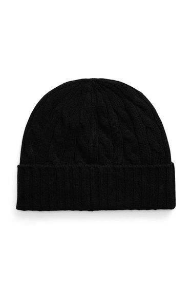 Шапка Polo by Ralph Lauren Cable-Knit Beanie Черно | 449959346, 1