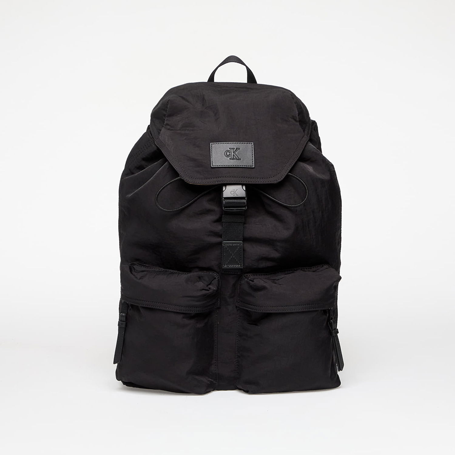 Раница CALVIN KLEIN Calvin Klein Jeans Metro Nylon Flap Backpack Черно | LV04G3085G UB1, 0