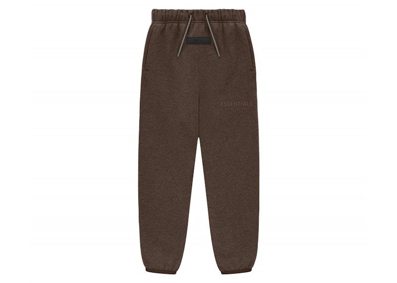 Спортни панталони Fear of God Fear of God Essentials Core Collection Kids Sweatpants Кафяво | 785SU243222K