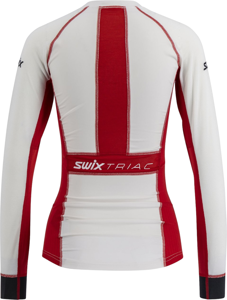 Тениска SWIX Swix Triac Dry Breathe Long Sleeve T-Shirt Бяло | 10090-23-00036, 1