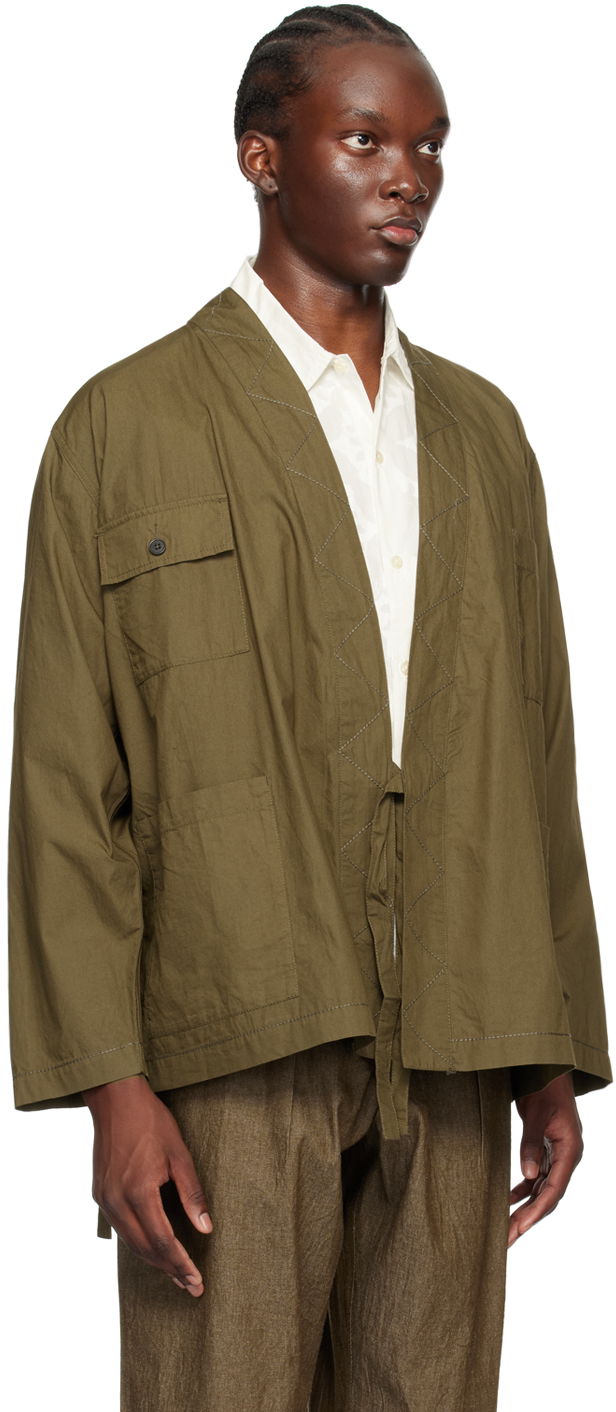 Яке Universal Works Universal Works Osaka Jacket Зелено | P3014, 1