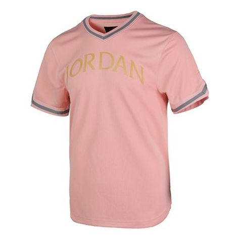 Тениска Jordan Jordan Alphabet Sports Short Sleeve T-Shirt Розово | AV0183-623