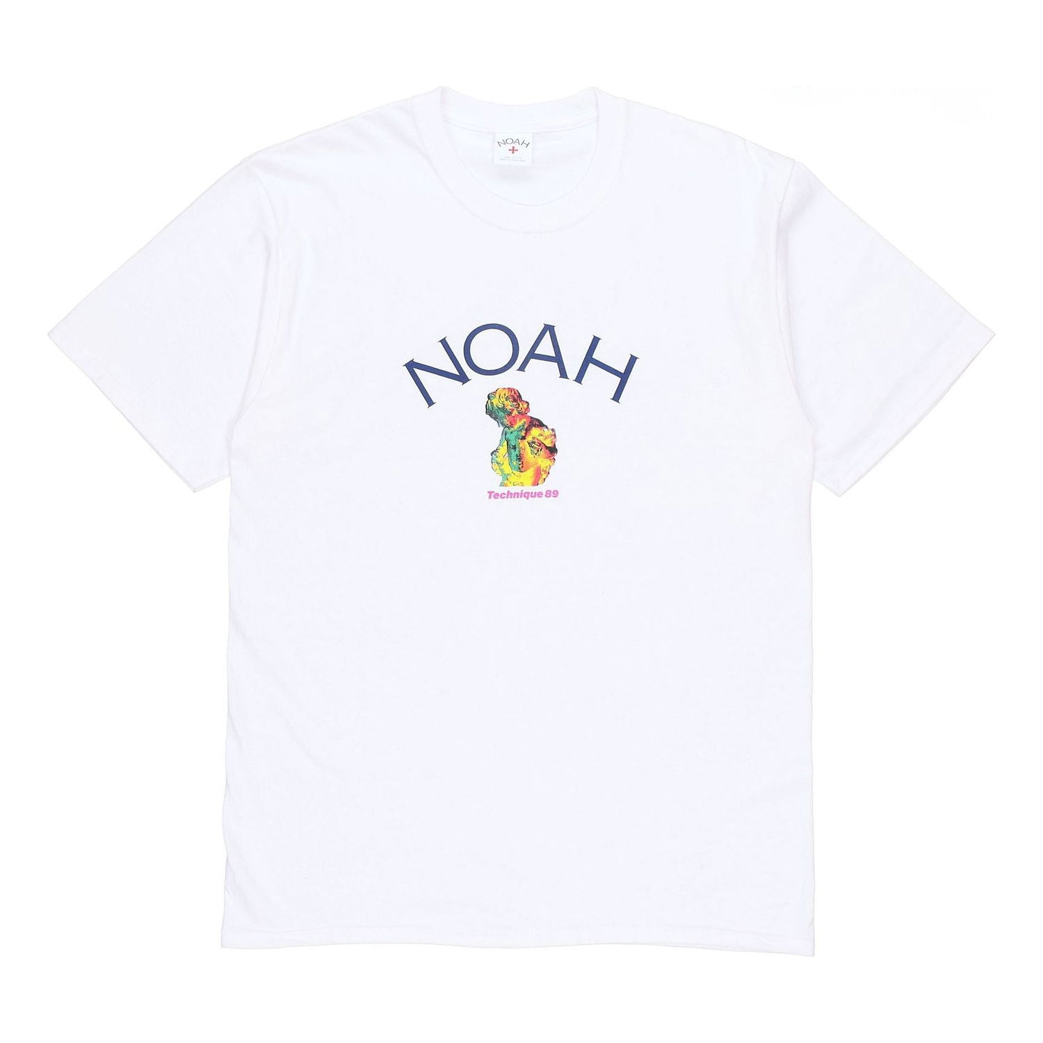 Тениска Noah New Order Lock Up Graphic Tee Бяло | T18SS21-WHITE, 0