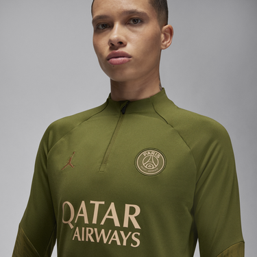 Тениска Jordan top Jordan Dri-FIT Paris Saint-Germain Strike Зелено | FD7094-327, 4
