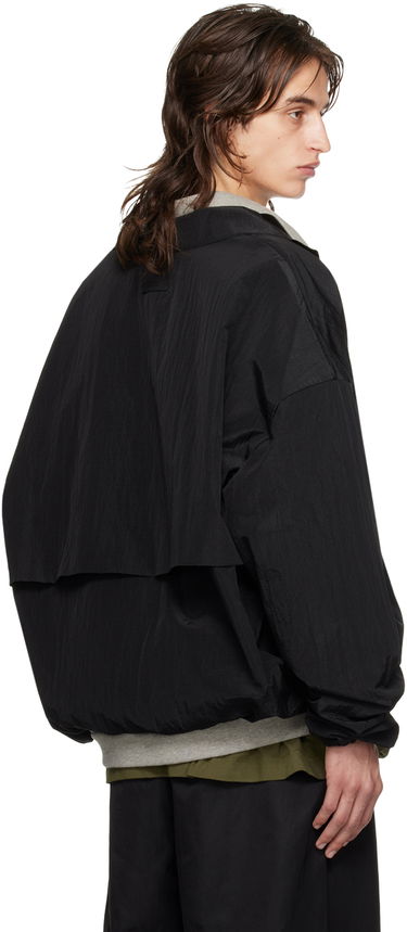 Ветровка Fear of God Fear of God ESSENTIALS Half-Zip Pullover Jacket Черно | 202BT244710F, 2