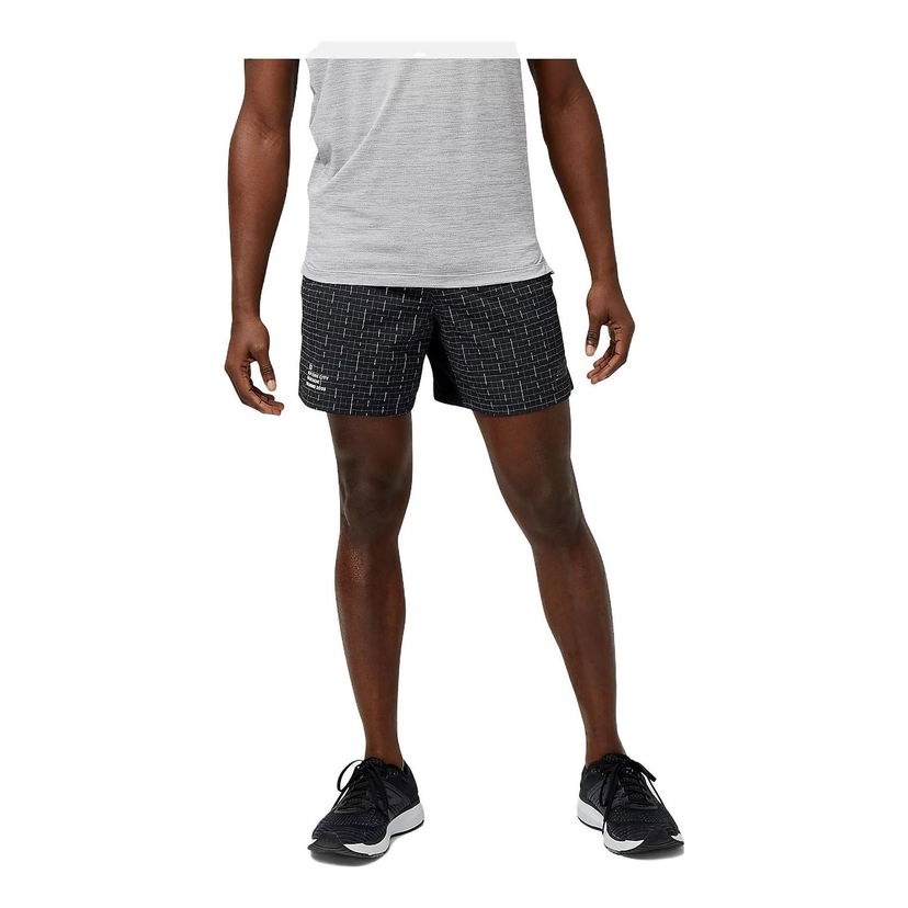Къси панталони New Balance Impact Run Luminous 6 Inch Running Shorts Черно | MS31255-MBK