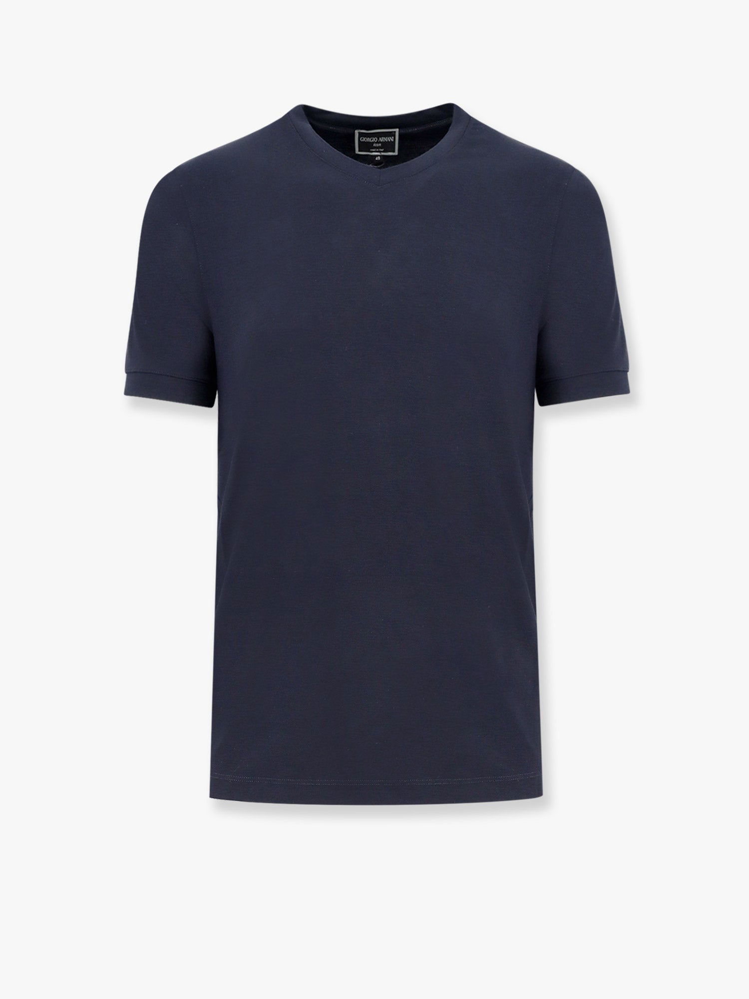 Тениска Giorgio Armani Navy Blue Crewneck T-Shirt Тъмно синьо | 8NST63SJP4ZUBSG, 0