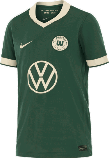 Фланелка Nike Dri-FIT VfL Wolfsburg 1945-2025 Anniversary Stadium 3rd Jersey Зелено | hv0975-302, 0