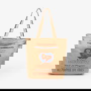 Work In Progress Heart of Detroit Canvas Graphic Tote Arcan Print